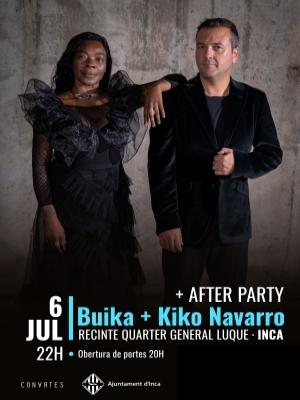 Buika + Kiko Navarro en concierto, en Inca